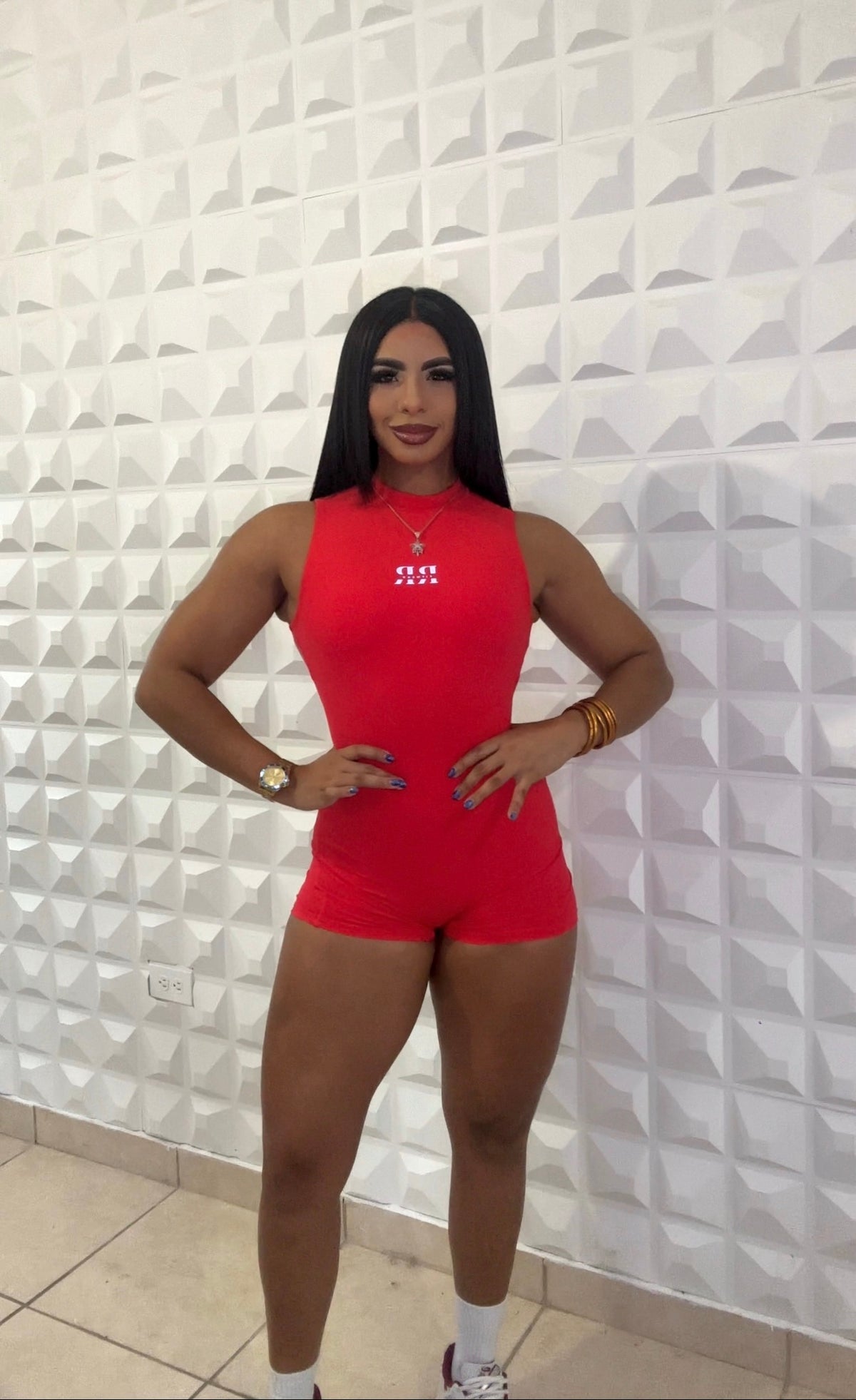 CHERRY JUMPSUIT🍒