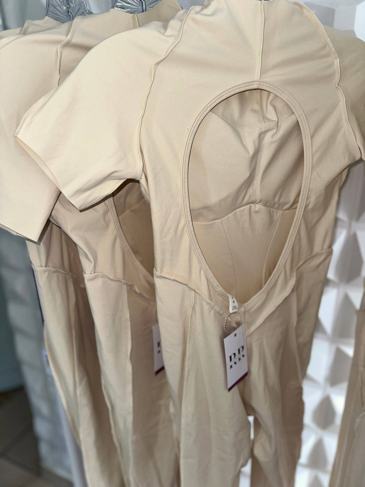 BEIGE LONG JUMPSUIT🥯
