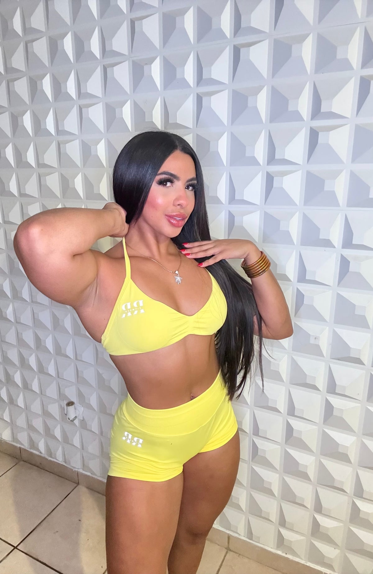 YELLOW SHORT SET🐥