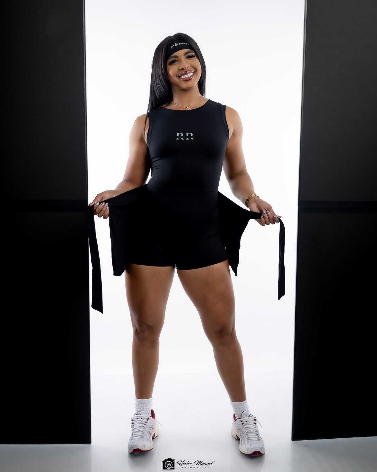 BLACK FIT DRESS