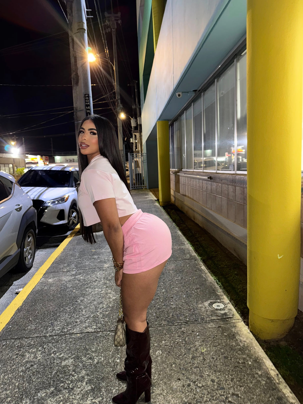 BABY PINK CROP TOP💘