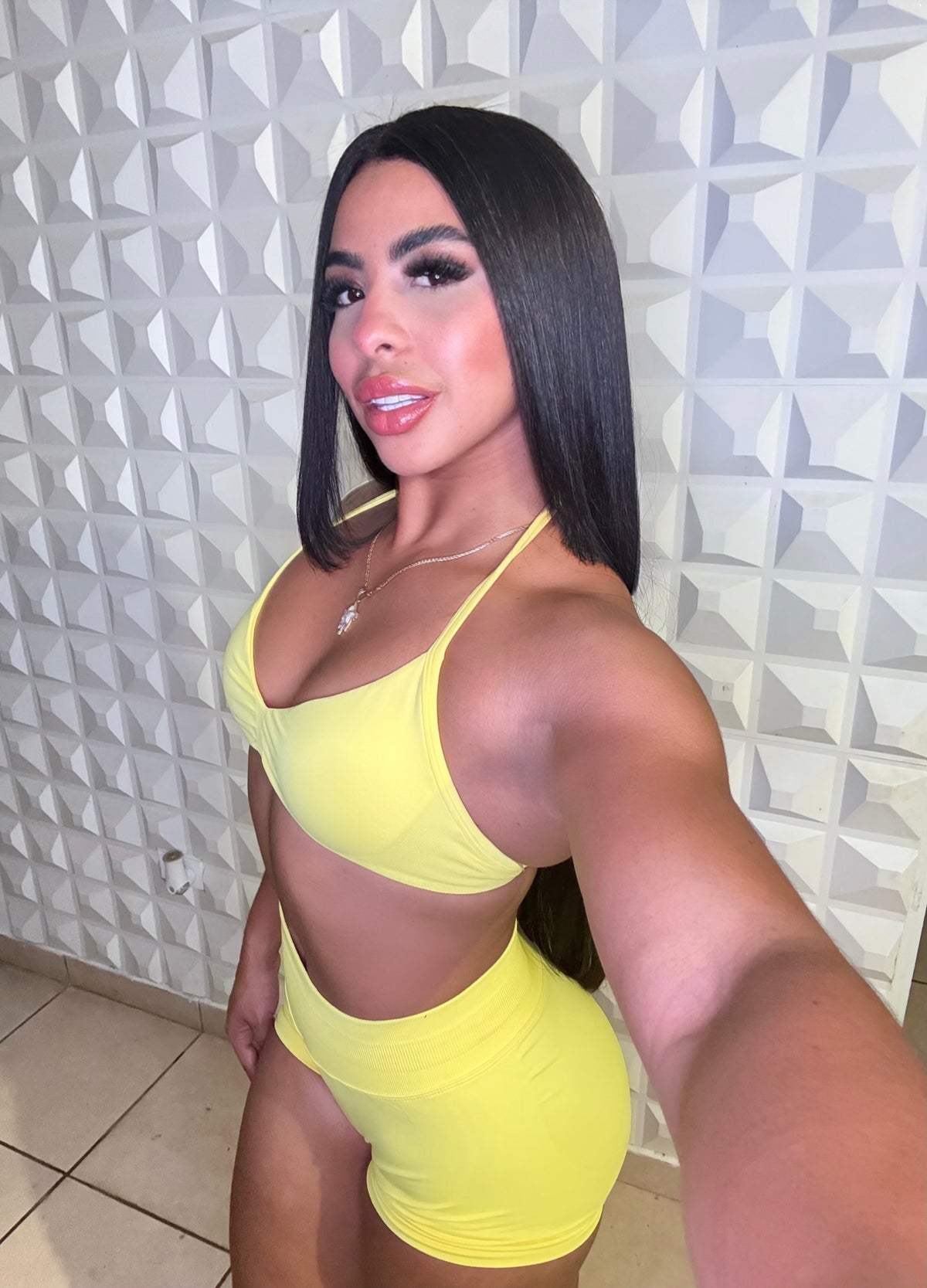 YELLOW SHORT SET🐥