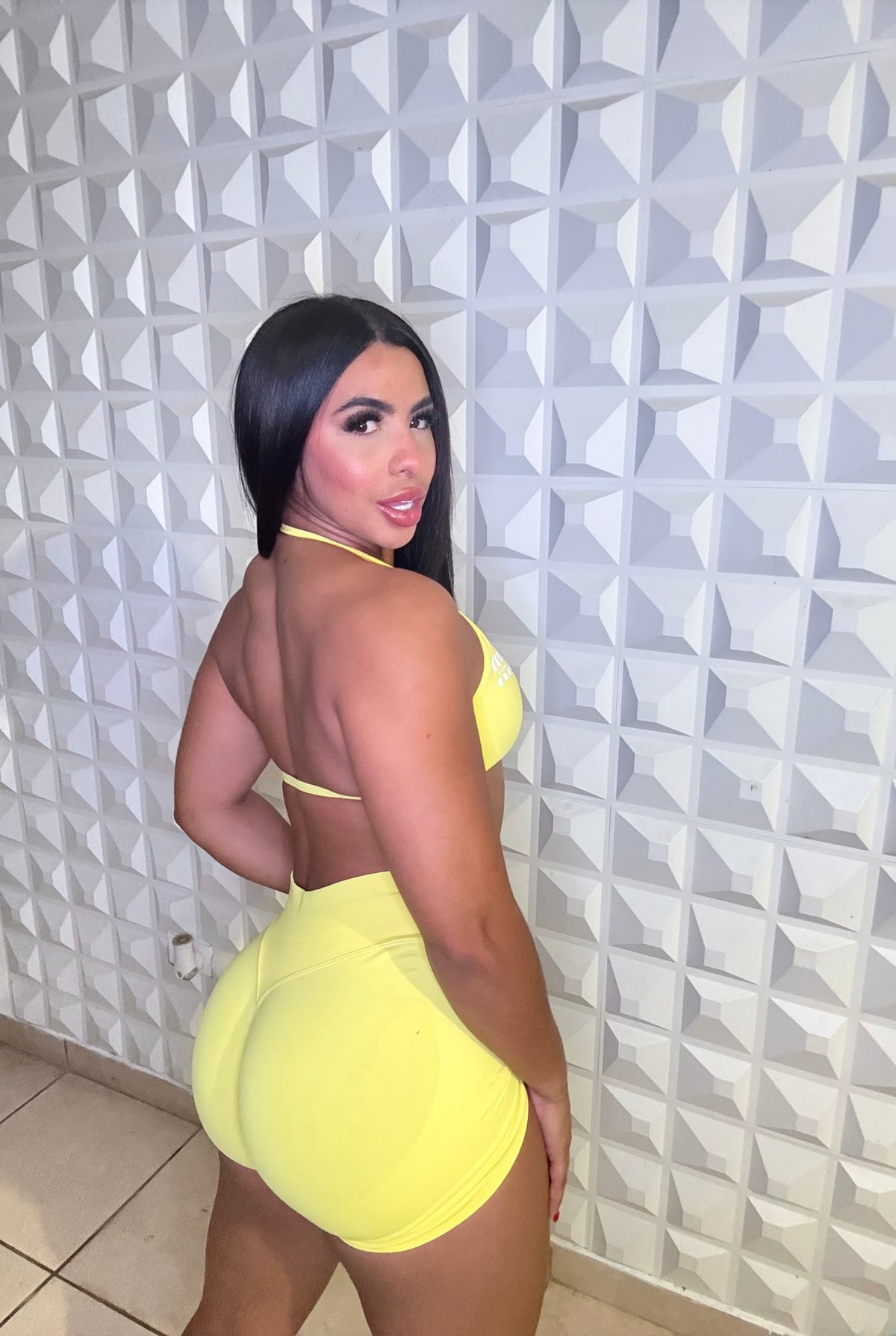 YELLOW SHORT SET🐥