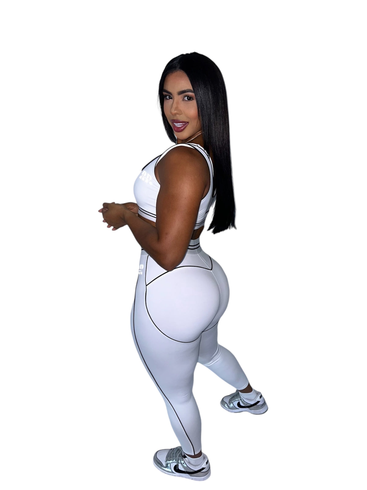WHITE 2 PIECES SET