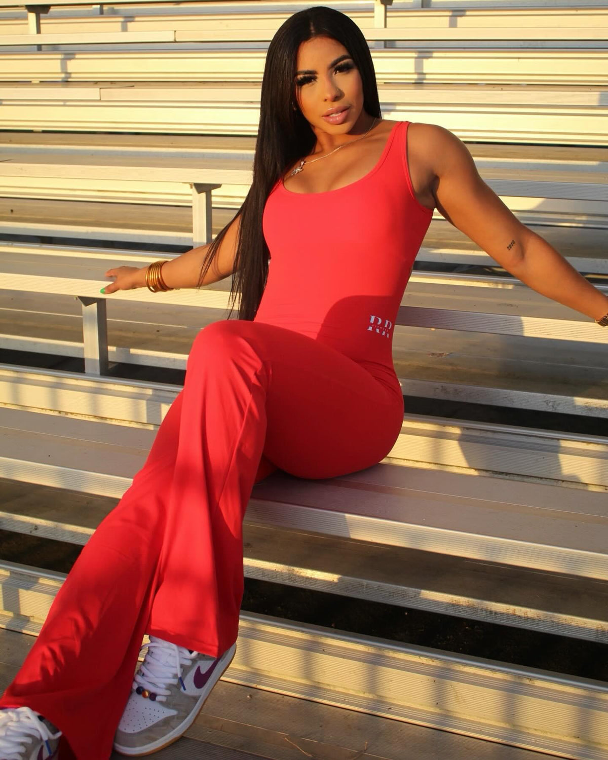 RED JUMPSUIT
